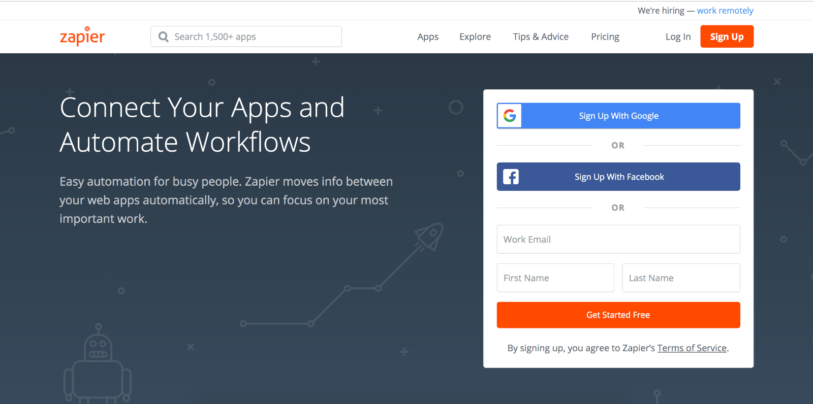 Top Marketing Tool Example #5 - Zapier | 16 Powerful Marketing Tools You Haven’t Considered (But Probably Should)