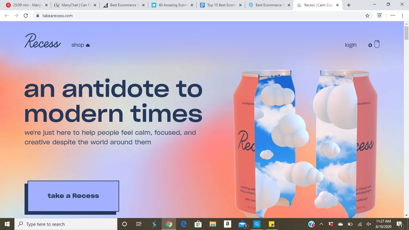Recess website