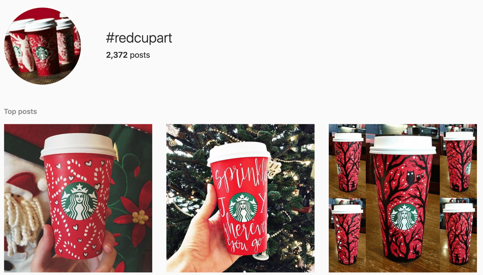 Holiday social campaigns