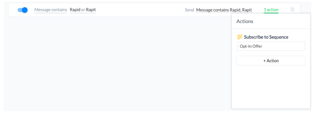 Rapid Fired Pizza Manychat Sequence Example | Restaurant Chatbot Strategy