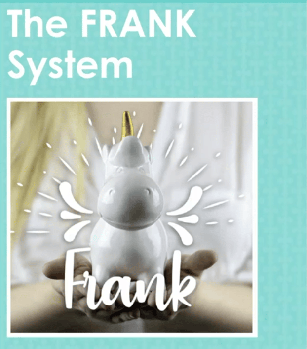 FRANK mascot