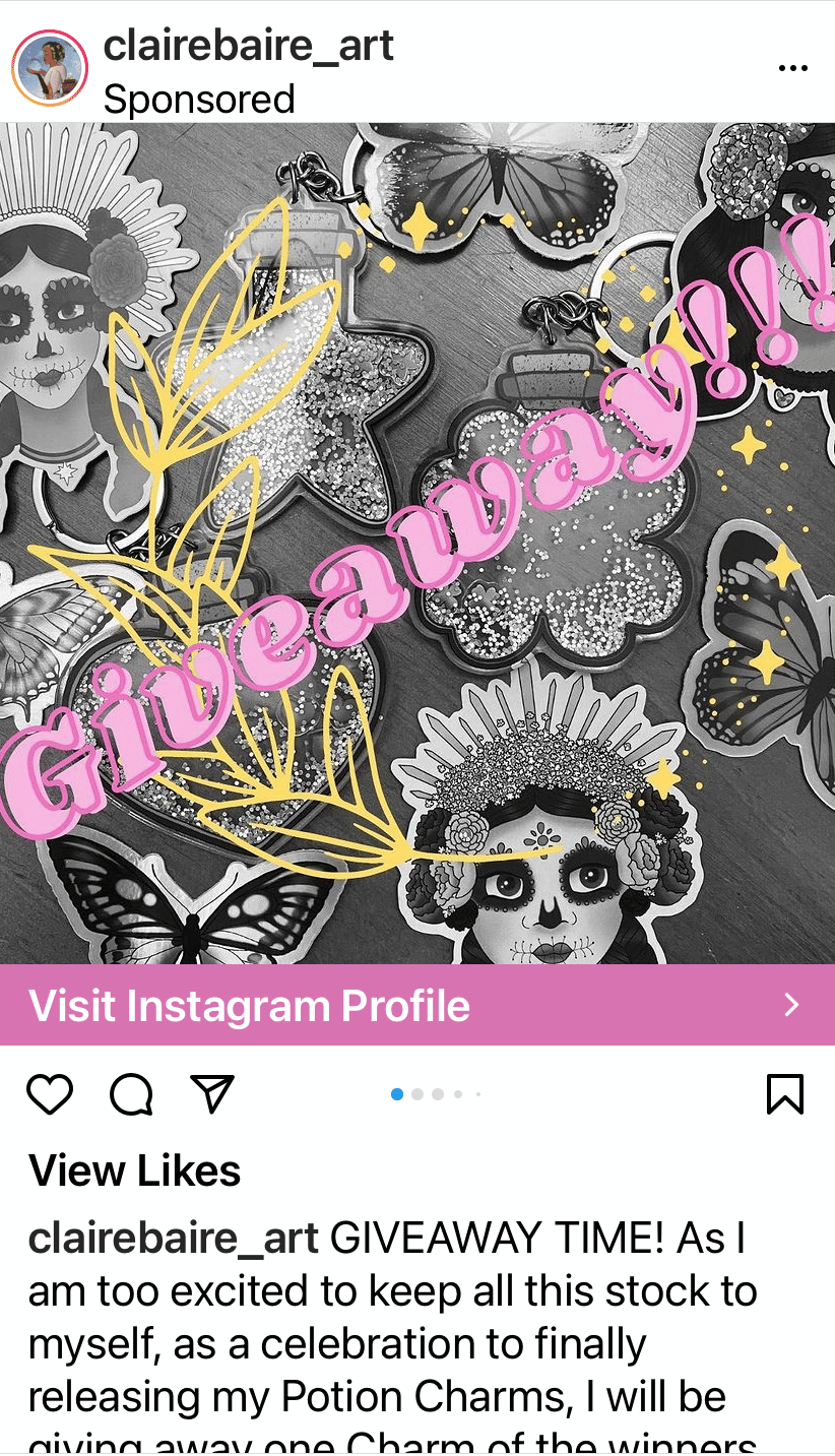 instagram giveaway ideas