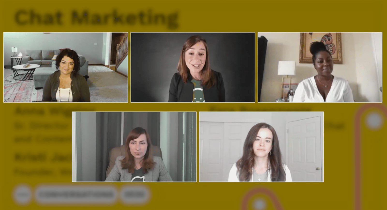 Chat Marketing Women who Rock at Conversations 2020