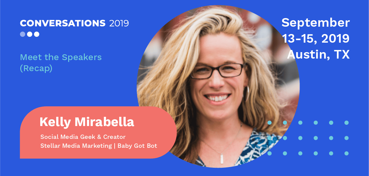 Conversations 2019 Meet the Speakers: Kelly Noble Mirabella (Recap)