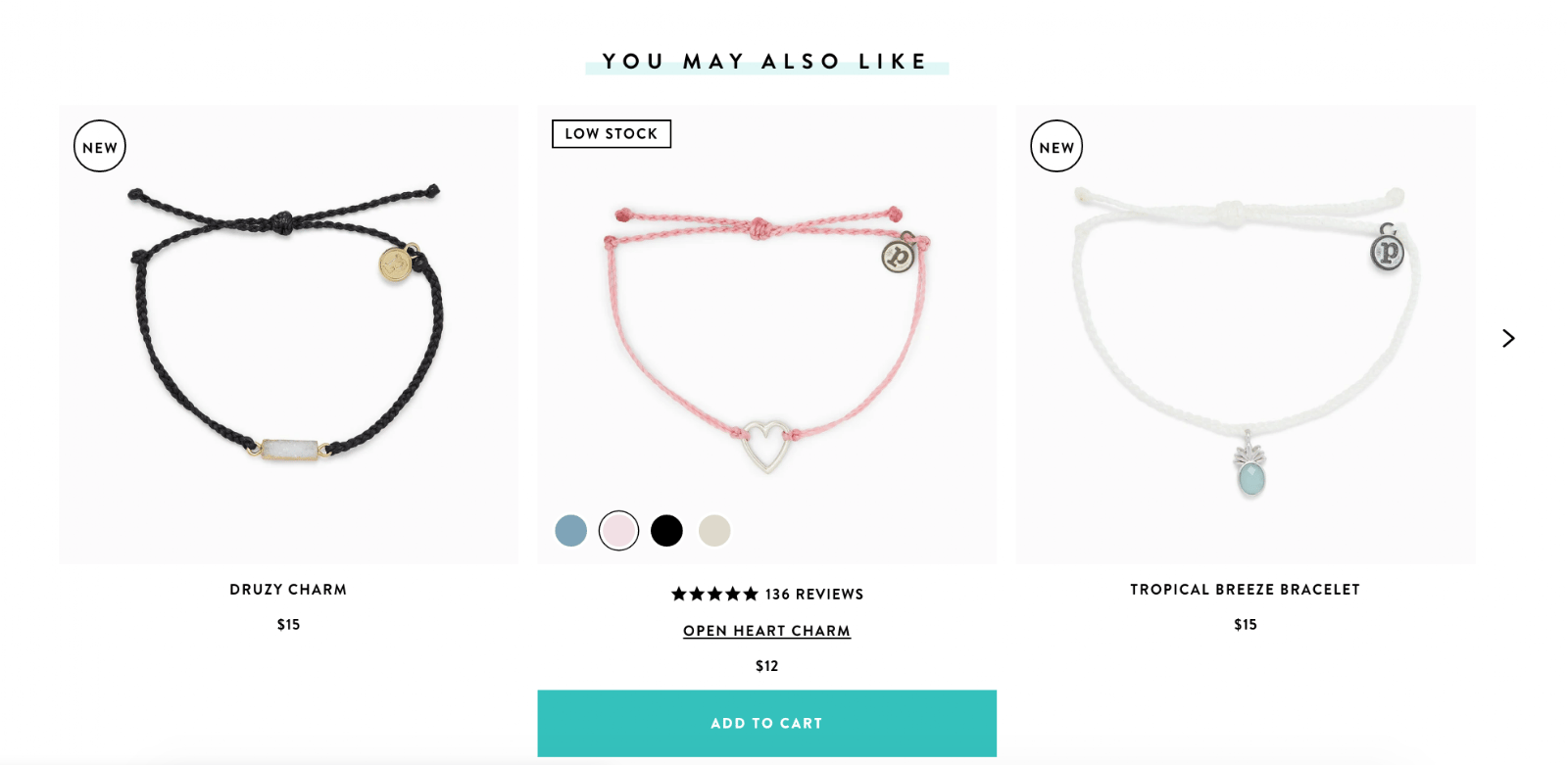 Merchandising example from Pura Vida #2