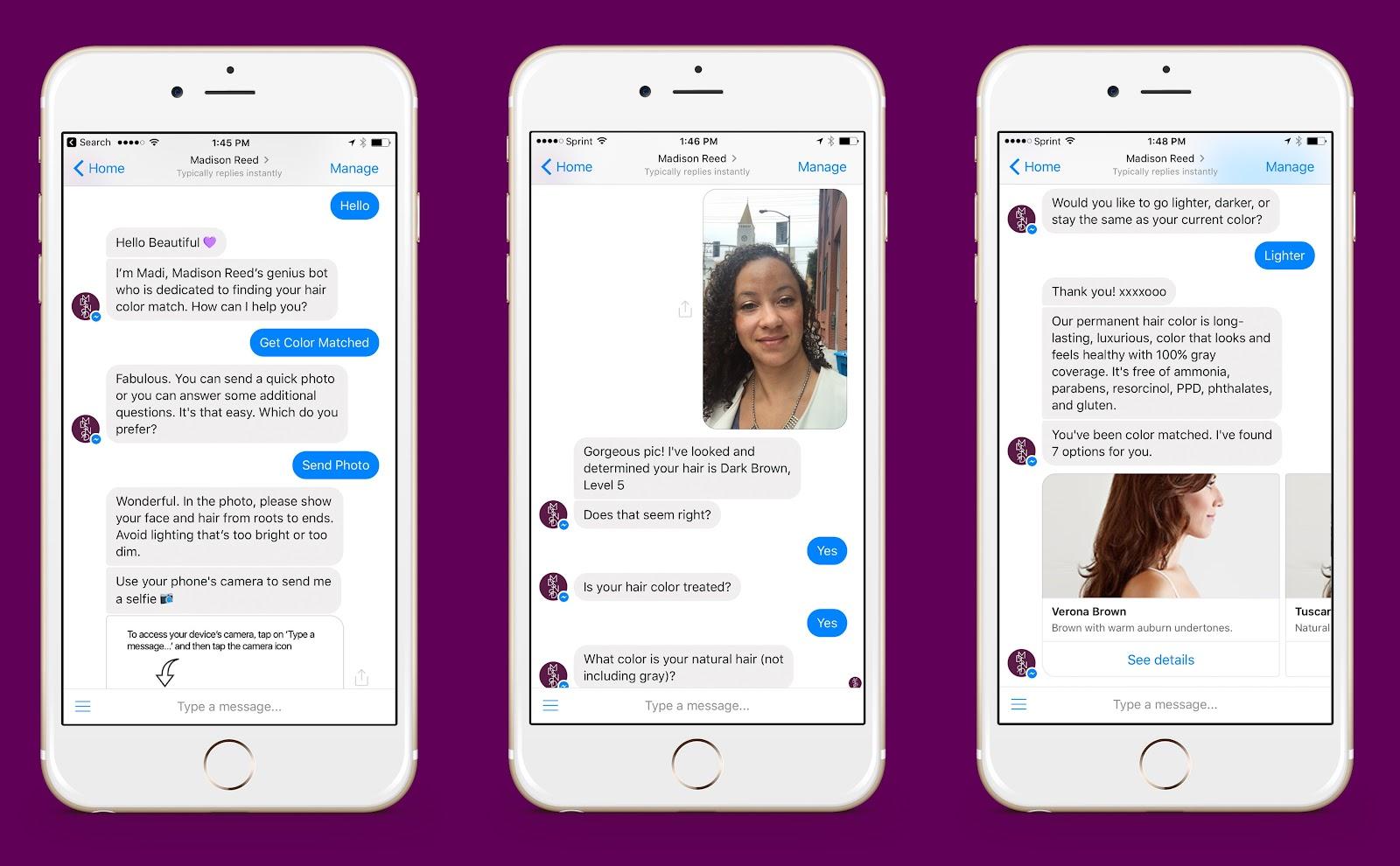 Best Beauty Chatbot Example