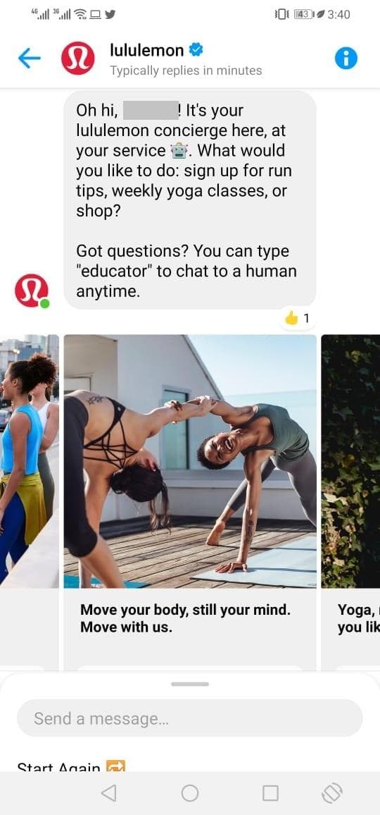 Shorten Sales Cycle Example #3 Lululemon | 4 Ways to Shorten Your Sales Cycle