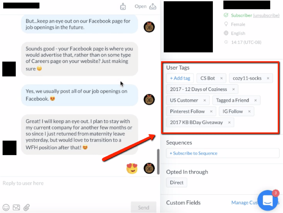 Manychat Live Chat