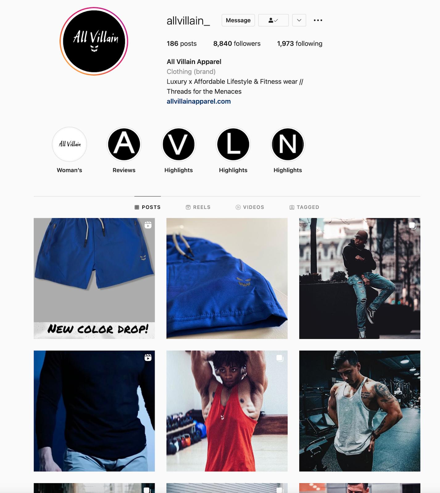 all villian ig