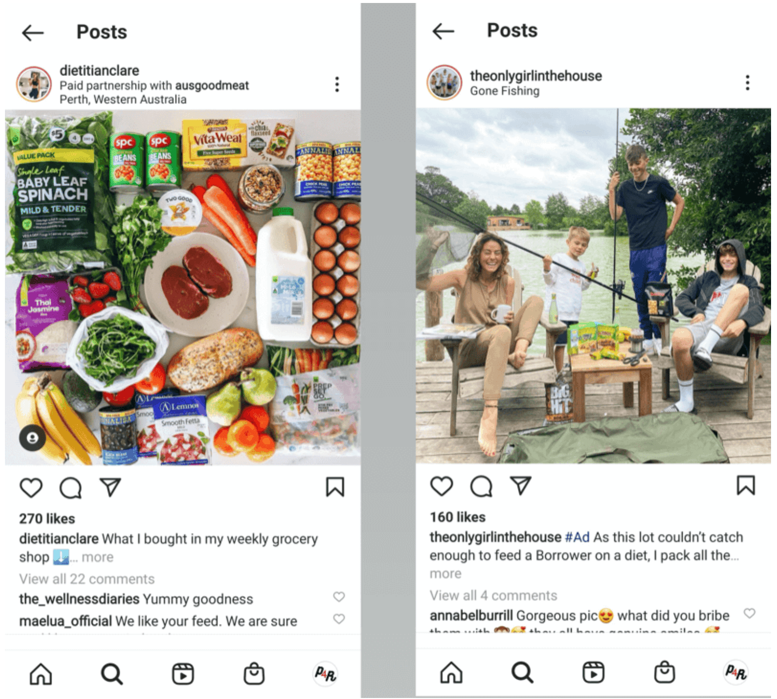 instagram collabs