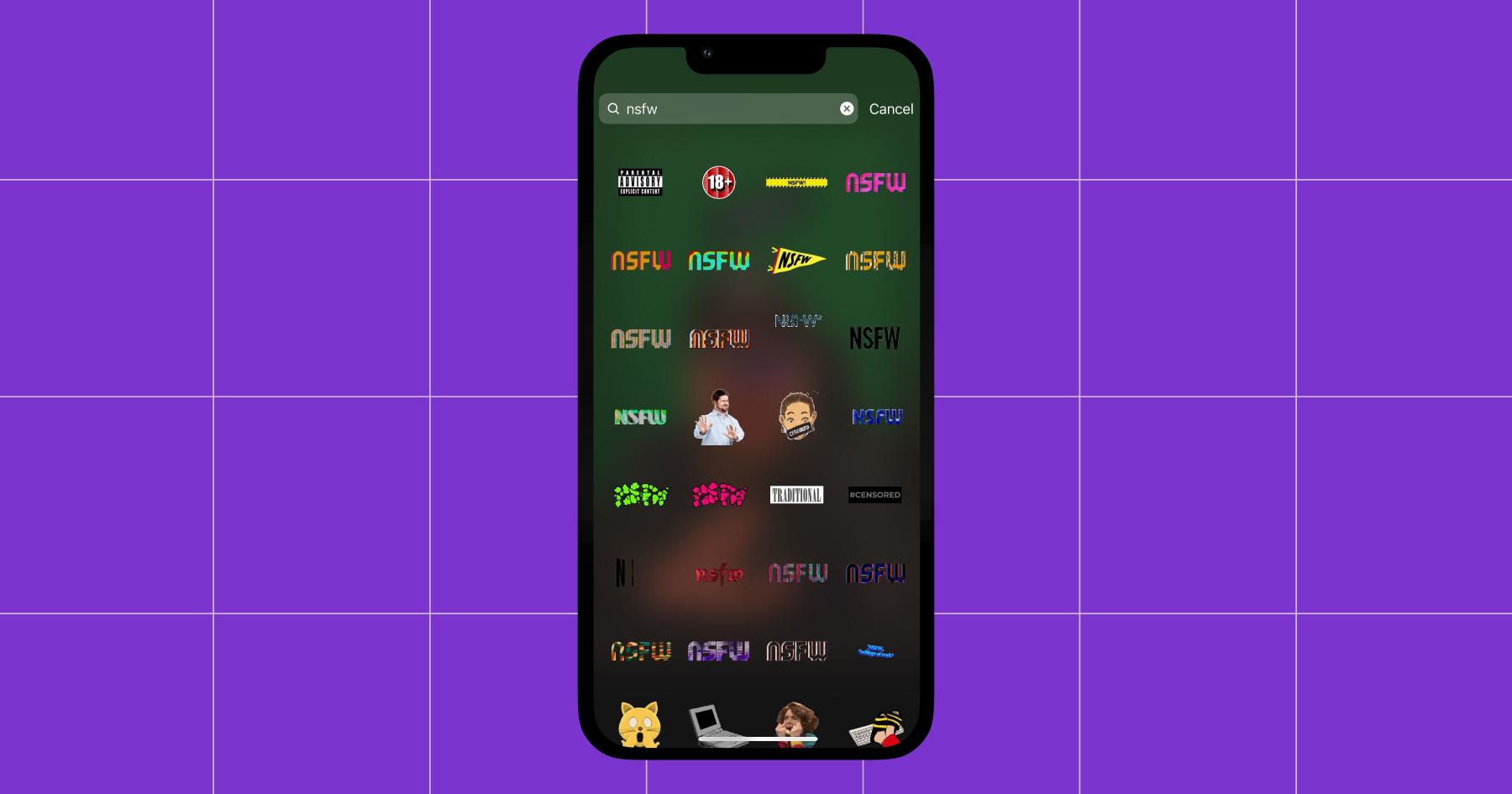 Screenshot of Instagram account showing how you can share a Reel to your Story and enhance it by adding optional stickers