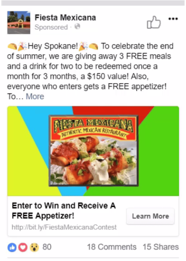 Fiesta Mexicana Contest