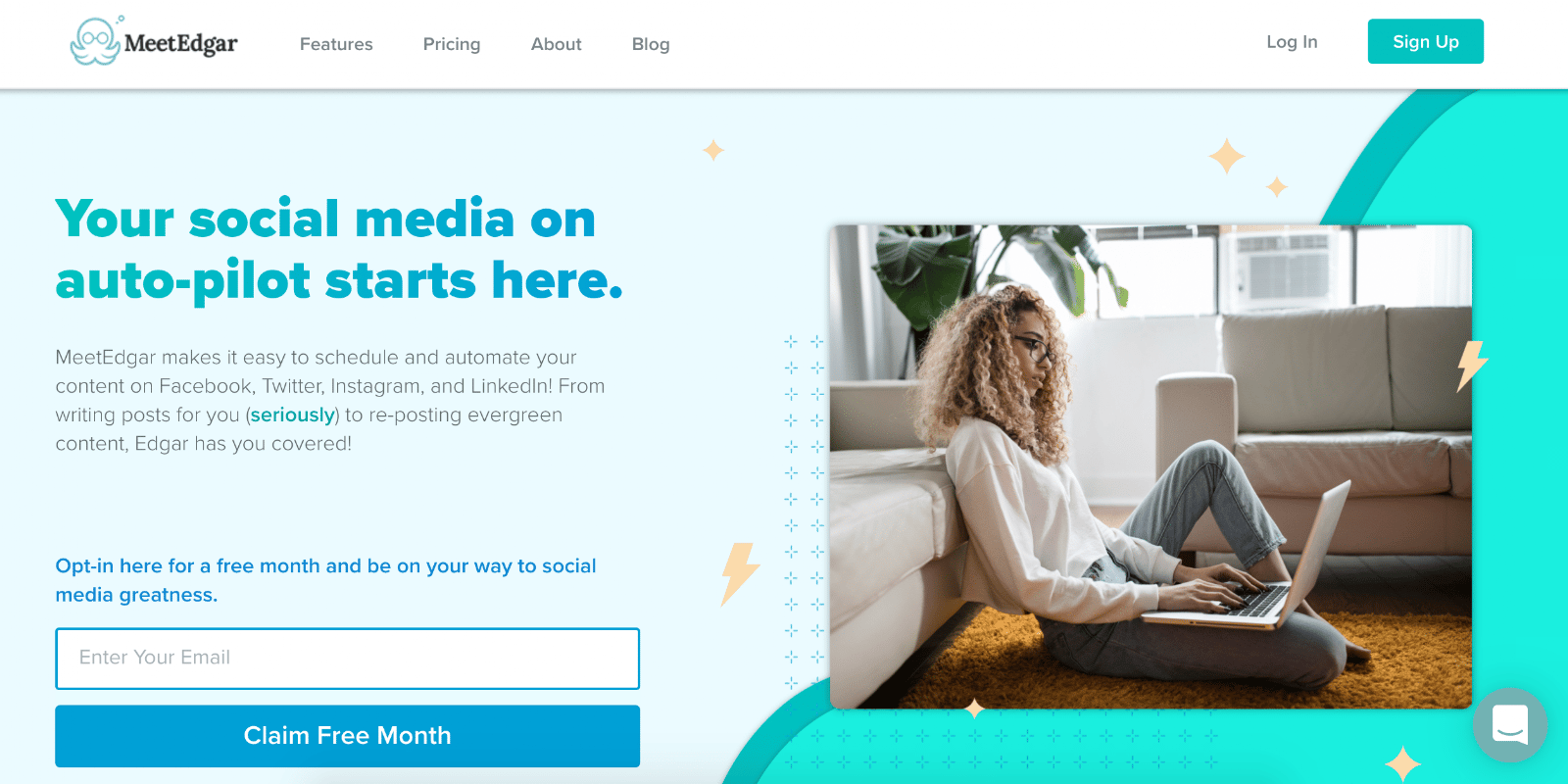 MeetEdgar Compelling Value Proposition Example