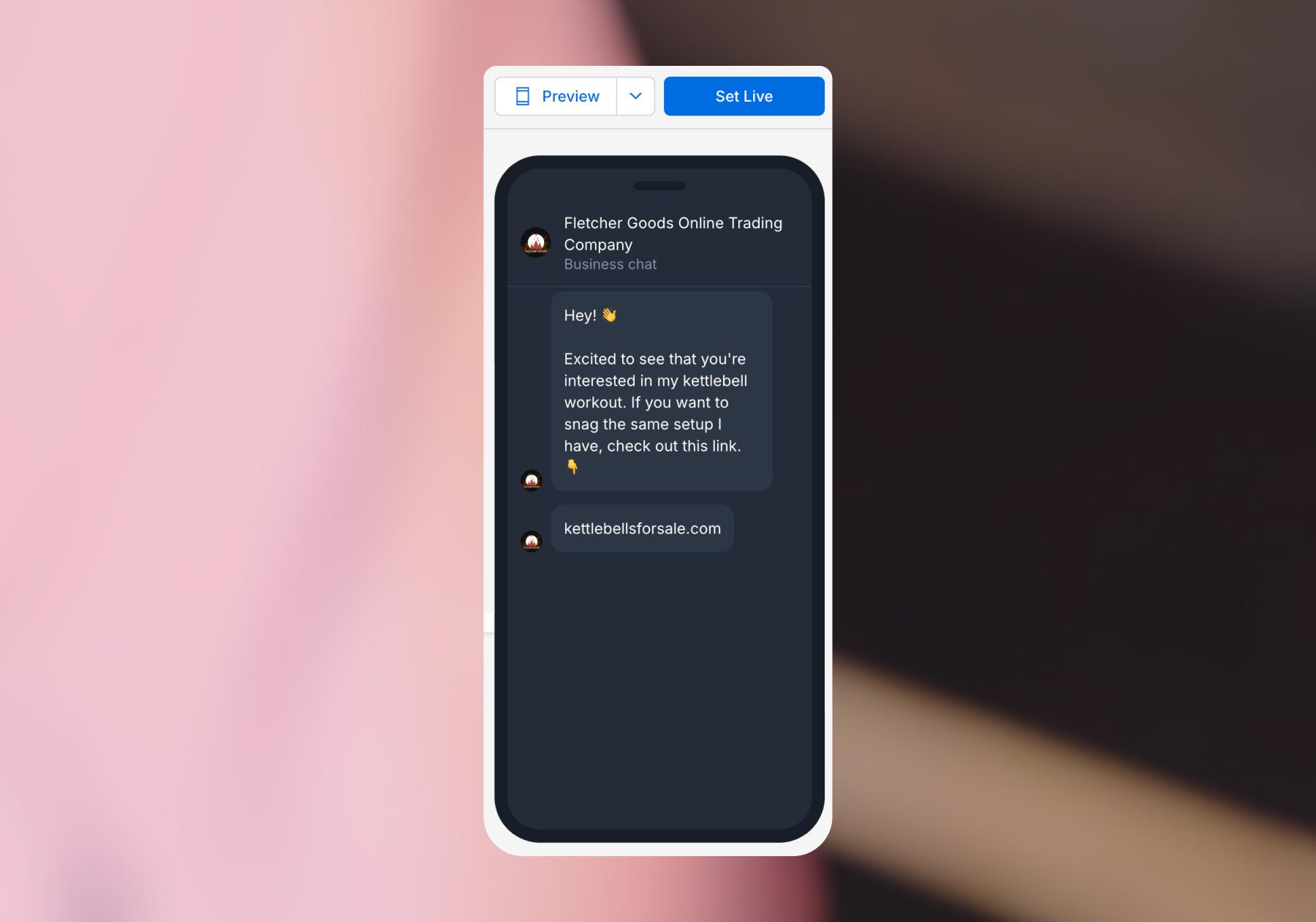 Screenshot of a Manychat flow