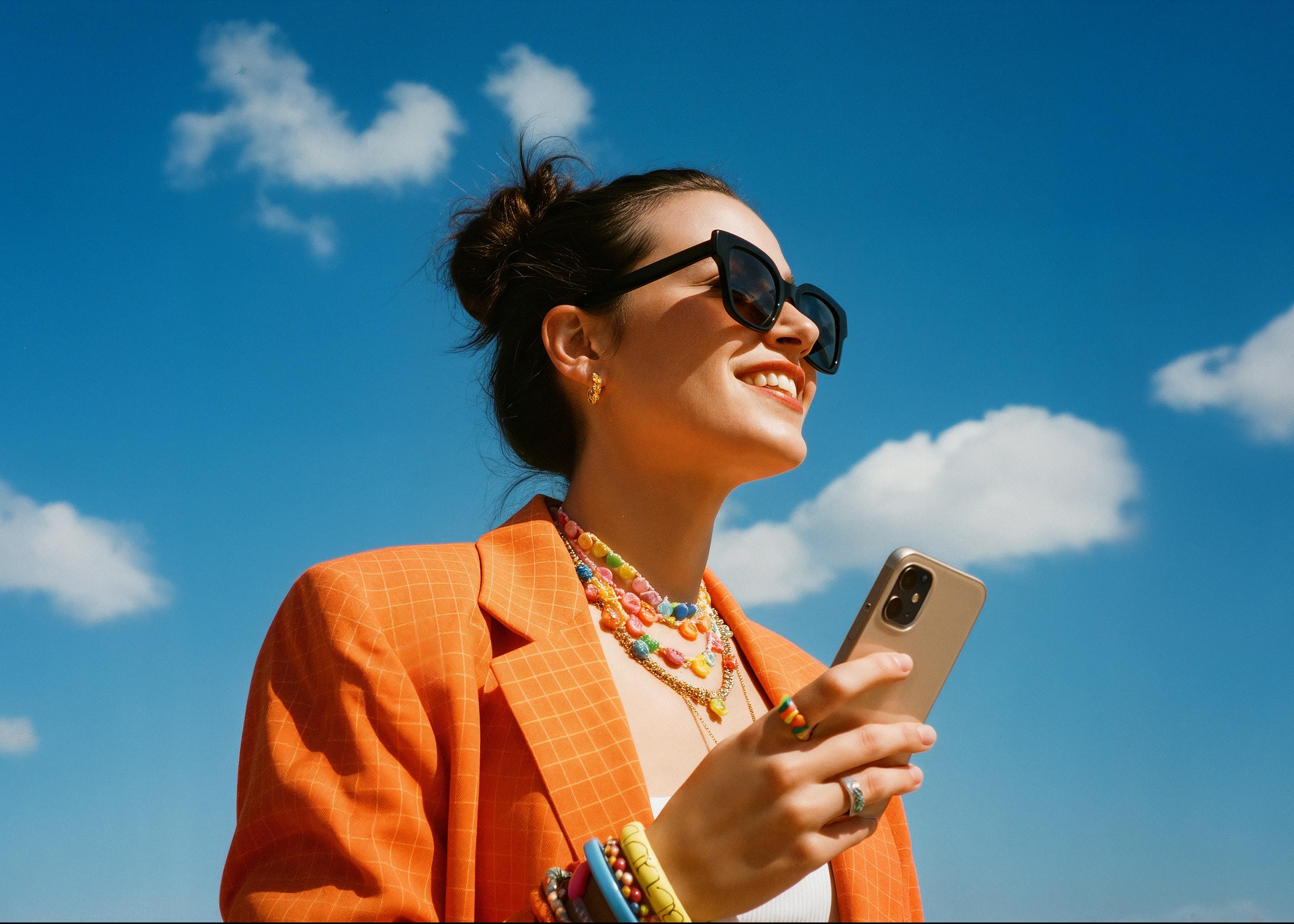 Girl in sunglasses