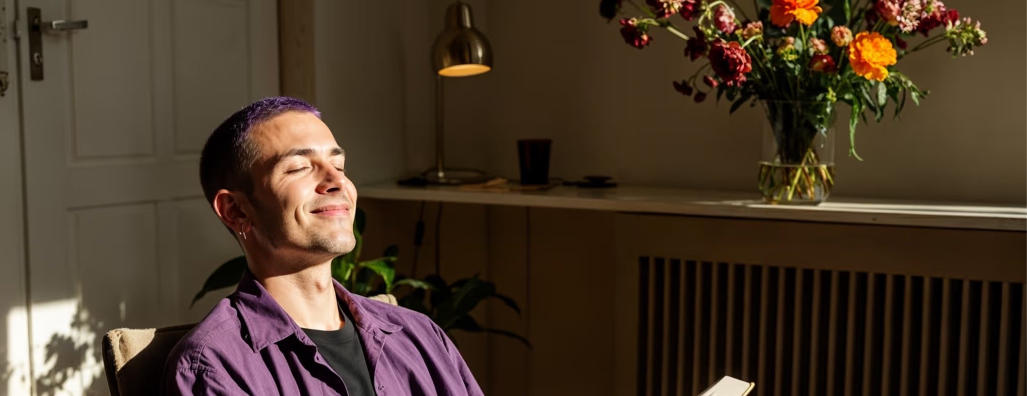 Smiling man