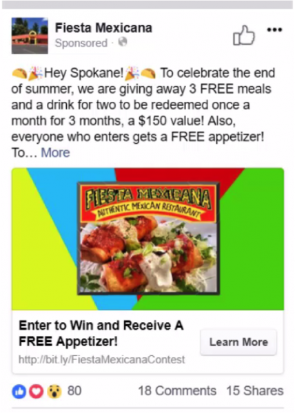 Fiesta Mexicana Contest